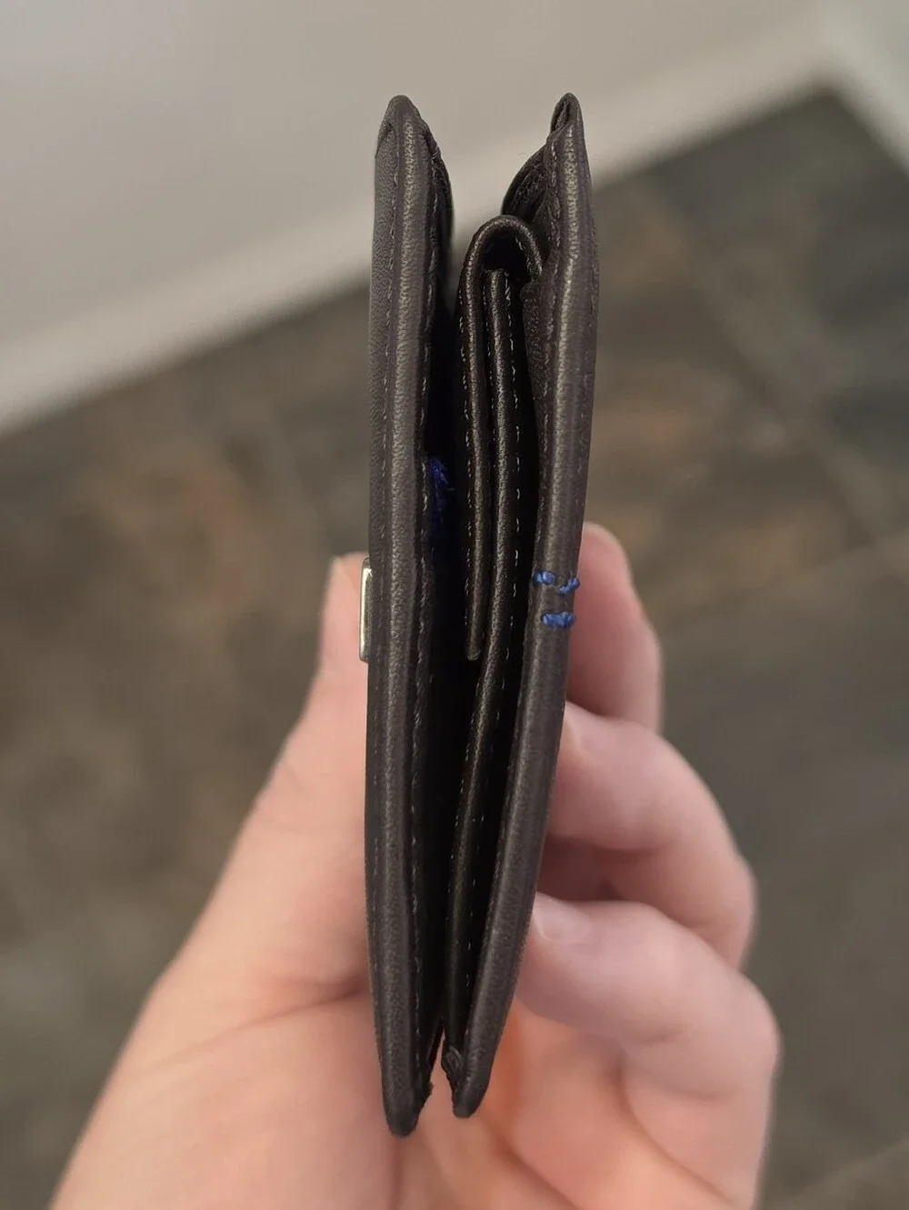 Krizia Milano Men's Leather Horizontal Bifold Coin Wallet - FULL INCLUSION